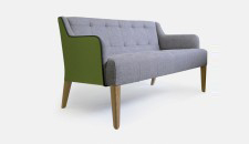 James Harrison Norton Double Amrchair Grey Design Furniture (1)